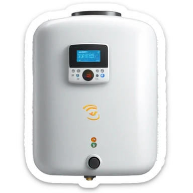 smart connected boiler sticker