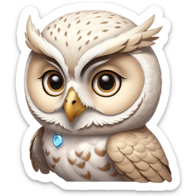 hedwig from harry potter sticker