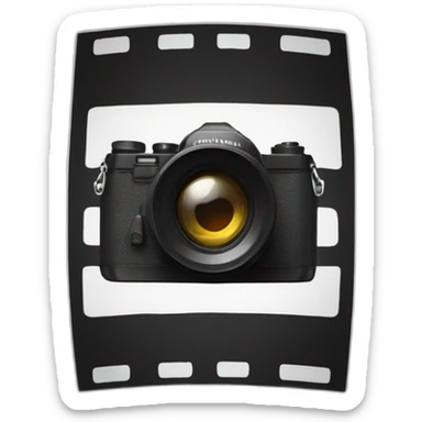 35mm film Fujifilm sticker