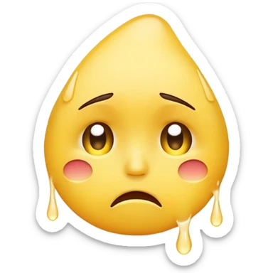 The crying emoji  sticker