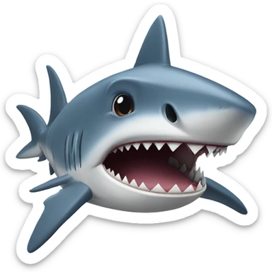 Shark sticker