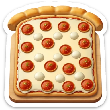 pizza logs sticker