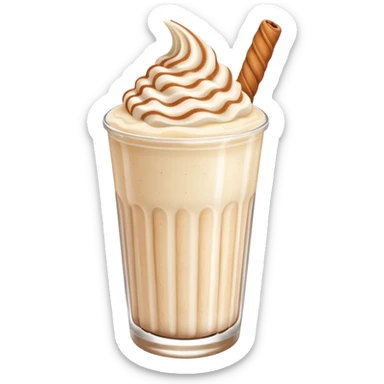 milkshake with churro sticker