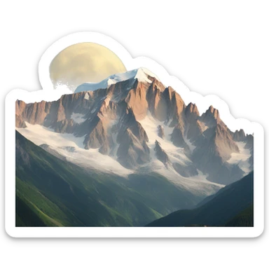 Mont Blanc sticker