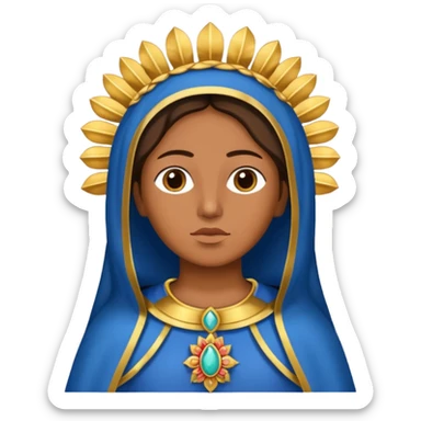 Virgen de guadalupe sticker