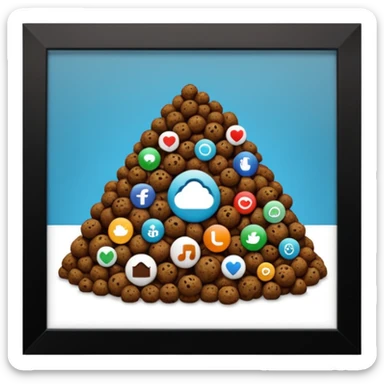 internet of shit, internet of things with a big shit sticker