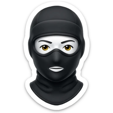 Nike ski mask sticker