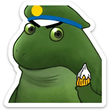 penguin wizard sticker