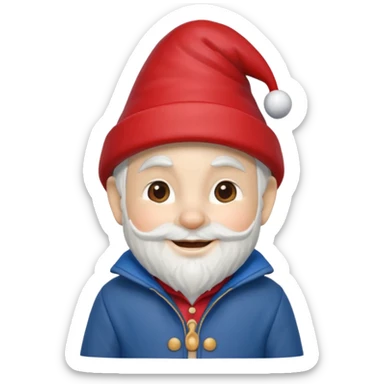 garden gnome sticker