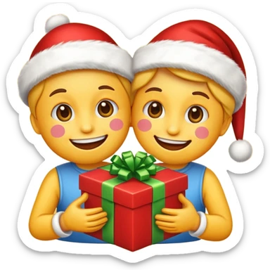 i want an emoji who says that we exchange something. sticker