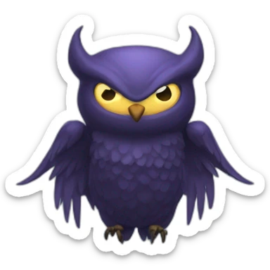furia nocturna sticker