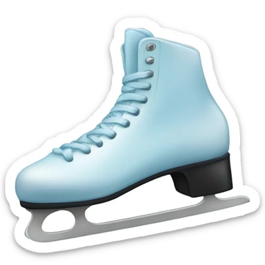 ice skating  sticker