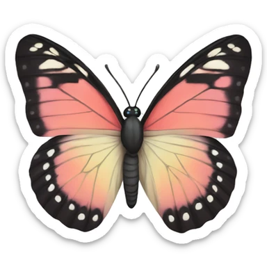 Pibk butterfly sticker