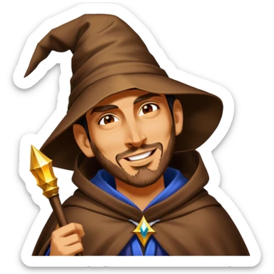 Sexy wizard  sticker