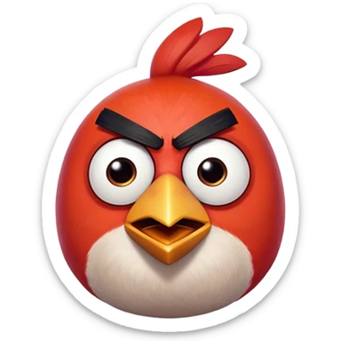 Terence from angry birds sticker