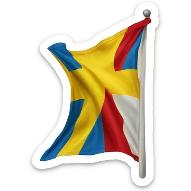 DDR Flagge  sticker
