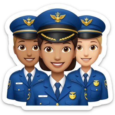 AIRPORT GROUND STAFF sticker