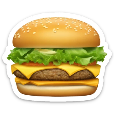 Prawn Big Mac sticker