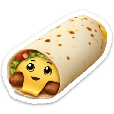 burrito sticker