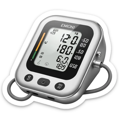 blood pressure monitor sticker