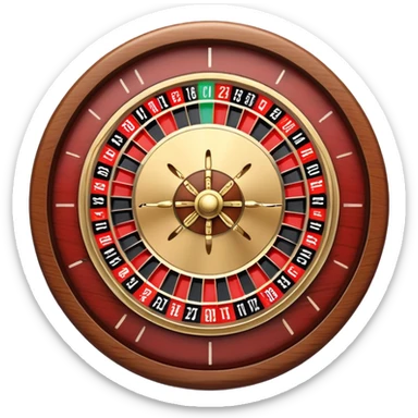 roulette wheel sticker