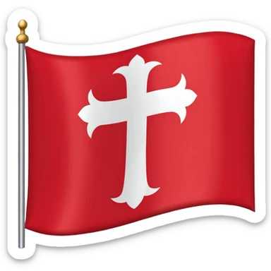 Flag of georgia sticker