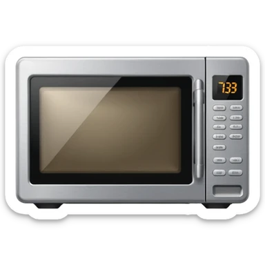 Microwave sticker