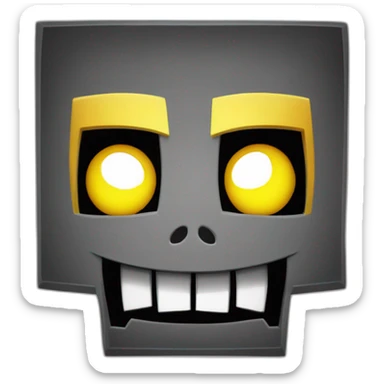 Geometry dash sticker
