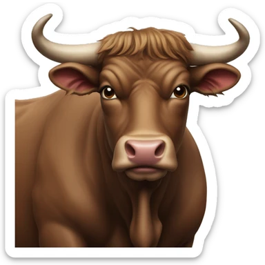 BULL sticker