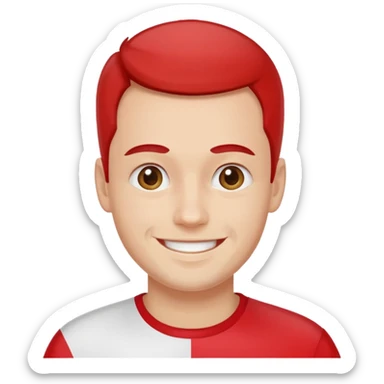 polish man with poland flag sticker