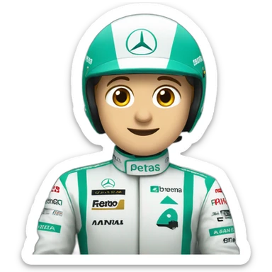 Mercedes Petronas Formula One sticker
