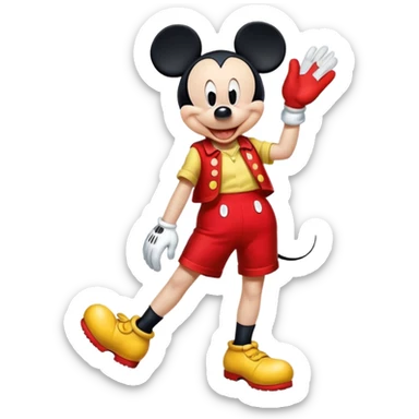 Mickey Mouse sticker