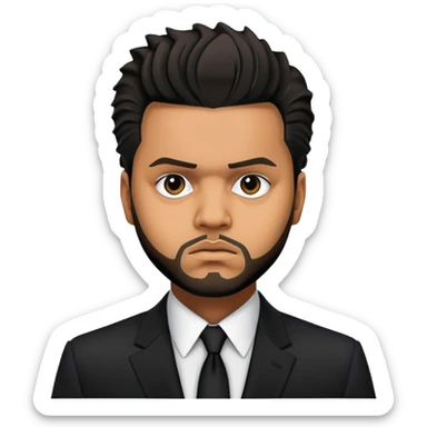 the Weeknd hurry up tomorrow  sticker