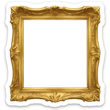 Picture frames sticker