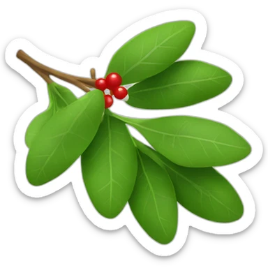 mistletoe sticker
