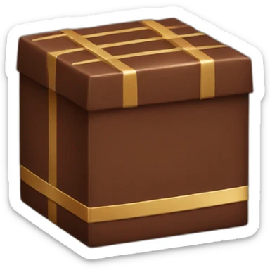 box of chocolate sticker