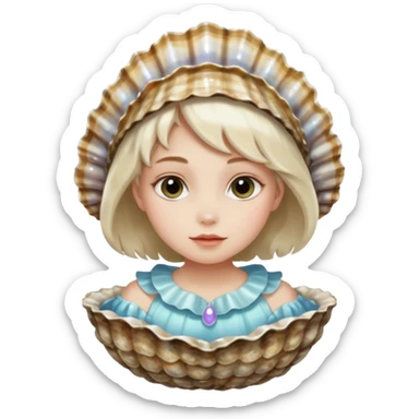 Disney Alice in Wonderland Young Oyster sticker