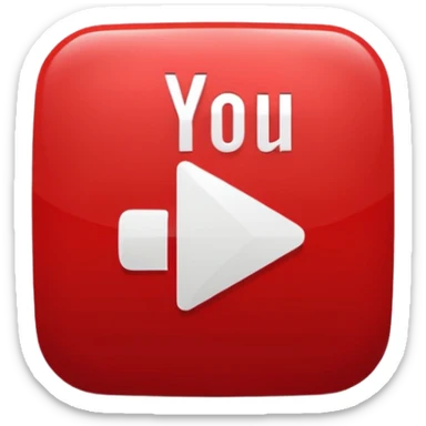 youtube logo play button animated you tube text sticker