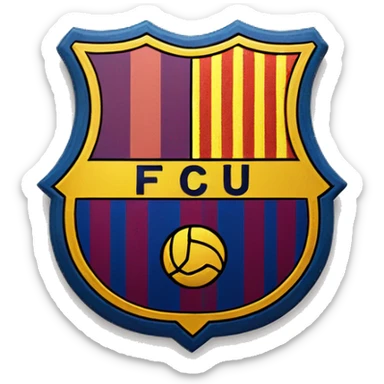 Escudo barça sticker