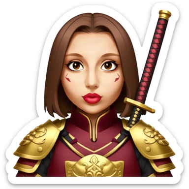 Samurai Leader sticker