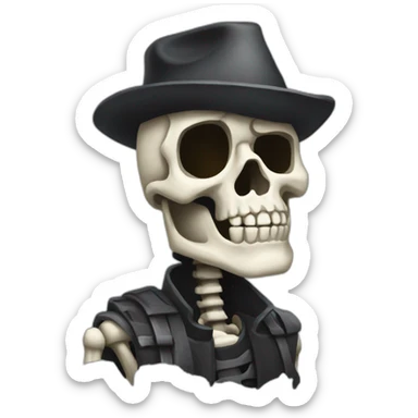 waiting-so-long-becoming-skeleton sticker
