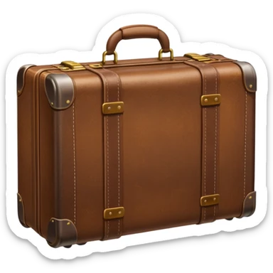 Suitcase sticker