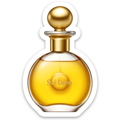 Sol de Janeiro 62  Brazilian bum bum perfume bottle  sticker