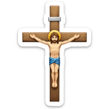 Cross christ  sticker