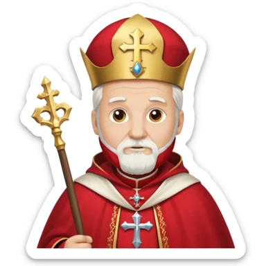 Sint nikolaas sticker