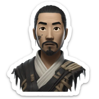 ghost of tsushima sticker