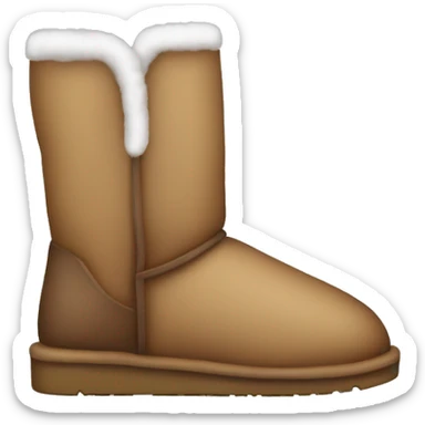 Christmas uggs sticker