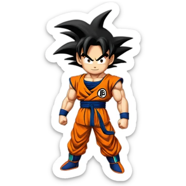 Goku super Saiyan 4 sticker