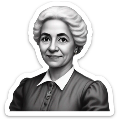 Julia Constancia de Burgos García was a Puerto Rican poet. As an advocate of Puerto Rican independence, she served as Secretary General of the Daughters of Freedom, the women's branch of the Puerto Rican Nationalist Party. burgundy  sticker