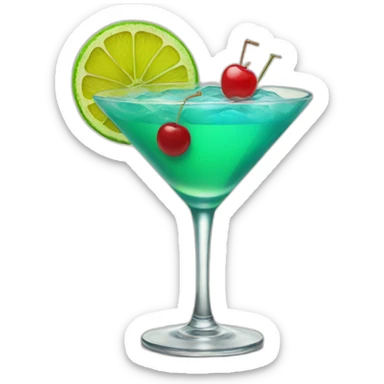 Cocktail sticker